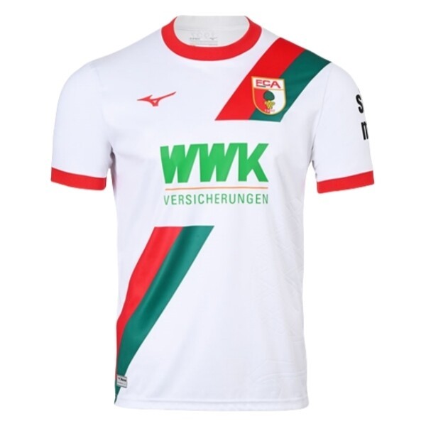 FC Augsburg Herr Hemmatröja 2025/26 Kortärmad Billig Fotbollströja 1 FC Augsburg Herr Hemmatröja 2025/26 Kortärmad Billig Fotbollströja