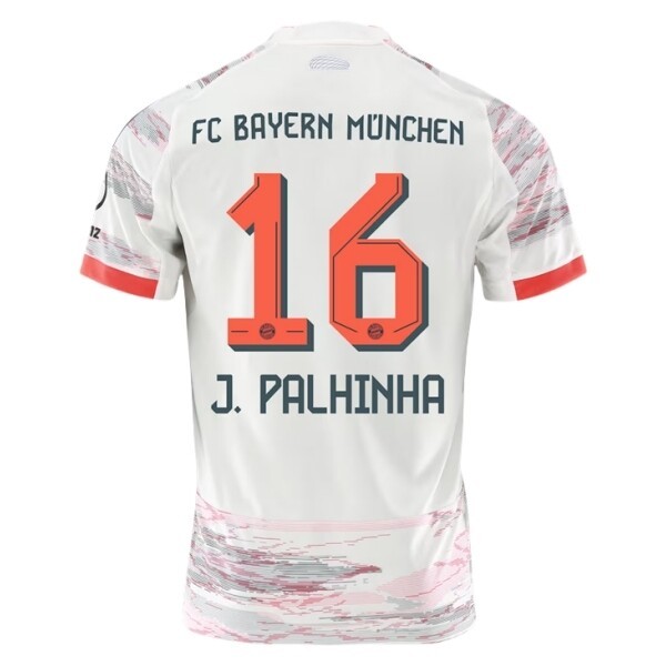FC Bayern München Herr Bortatröja 2025/26 João Palhinha #16 Kortärmad Billig Fotbollströja 1 FC Bayern München Herr Bortatröja 2025/26 João Palhinha #16 Kortärmad Billig Fotbollströja