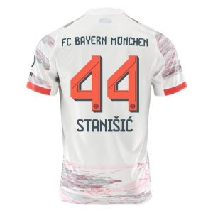 FC Bayern München Herr Bortatröja 2025/26 Josip Stanišić #44 Kortärmad Billig Fotbollströja