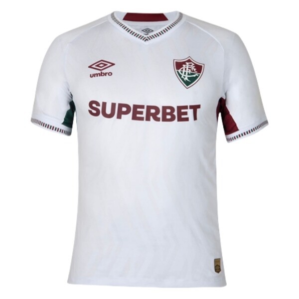 Fluminense FC Herr Bortatröja 2025/26 Kortärmad Billig Fotbollströja