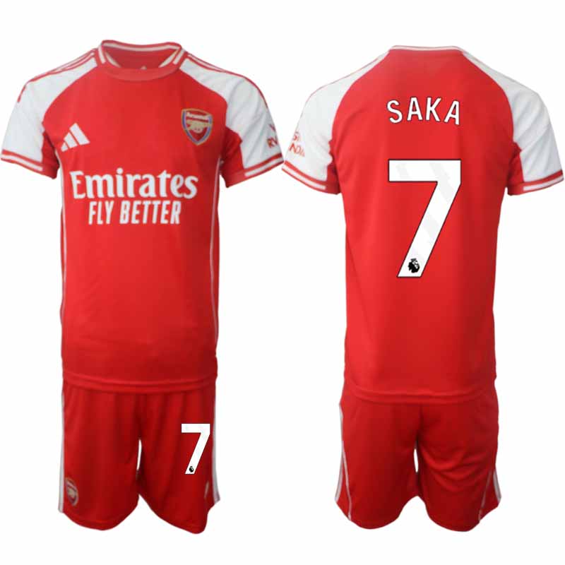 Köp Arsenal Herr Hemmatröja 2025/26 Bukayo Saka 7 Fotbollsställ Kortärmad (+ Korta byxor) 1 Köp Arsenal Herr Hemmatröja 2025/26 Bukayo Saka 7 Fotbollsställ Kortärmad (+ Korta byxor)