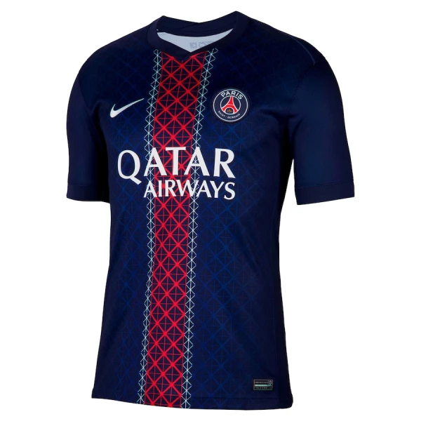 Paris Saint-Germain Herr Hemmatröja 2025/26 – Kortärmad Fotbollströja 1 Paris Saint-Germain Hemmatröja Herr 2025/26 – Kortärmad Fotbollströja