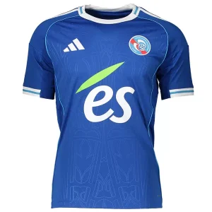 RC Strasbourg Herr Hemmatröja 2025/26 Kortärmad Billig Fotbollströja