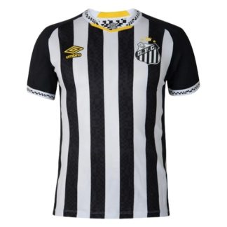 Santos FC Herr Bortatröja 2025/26 Kortärmad Billig Fotbollströja
