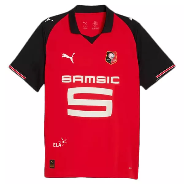 Stade Rennais Herr Hemmatröja 2025/26 Kortärmad Billig Fotbollströja 1 Stade Rennais Herr Hemmatröja 2025/26 Kortärmad Billig Fotbollströja