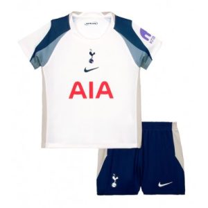 Tottenham Hotspur Hemmaställ 2025/26 Barn Kortärmad Fotbollströja + Shorts