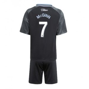 Aston Villa 2025/26 Bortatröja Barn Set – John McGinn #7 Kortärmad Fotbollströja med Shorts