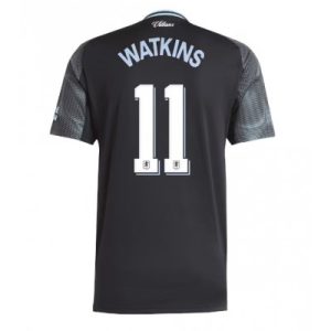 Aston Villa 2025/26 Bortatröja Herr Ollie Watkins #11 Kortärmad Fotbollströja