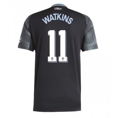 Aston Villa Herr Bortatröja 2025/26 Ollie Watkins #11 Kortärmad Billig Fotbollströja 1 Aston Villa 2025/26 Bortatröja Herr Ollie Watkins #11 Kortärmad Fotbollströja