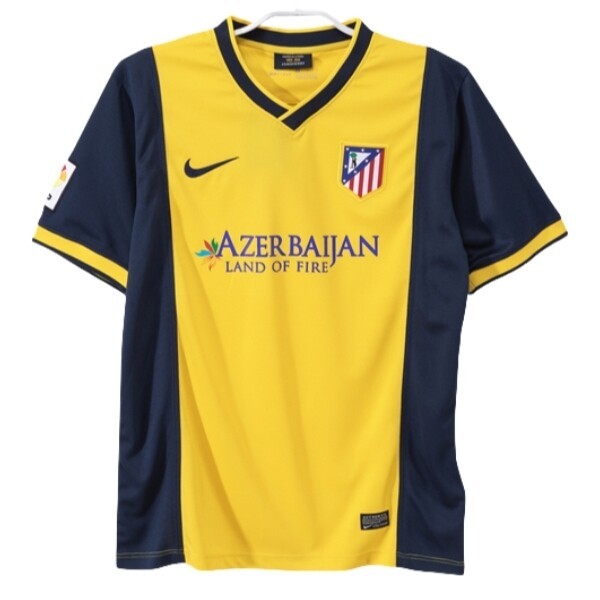 Atlético Madrid Herr Bortatröja Retro 2013-2014 Kortärmad Billig Fotbollströja 1 Atlético Madrid Herr Bortatröja Retro 2013-2014 Kortärmad Billig Fotbollströja