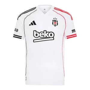 Billig Beşiktaş Herr Hemmatröja 2025/26 – Kortärmad Fotbollströja