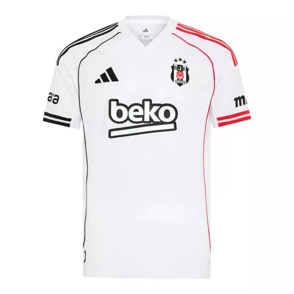 Billig Beşiktaş Herr Hemmatröja 2025/26 – Kortärmad Fotbollströja 1 Billig Beşiktaş Herr Hemmatröja 2025/26 – Kortärmad Fotbollströja