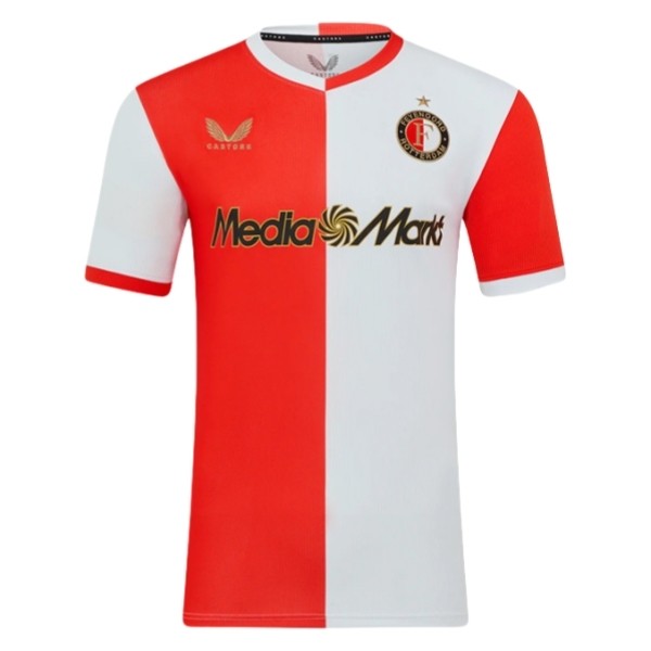 Billig Feyenoord Herr Hemmatröja 2025/26 Kortärmad Fotbollströja