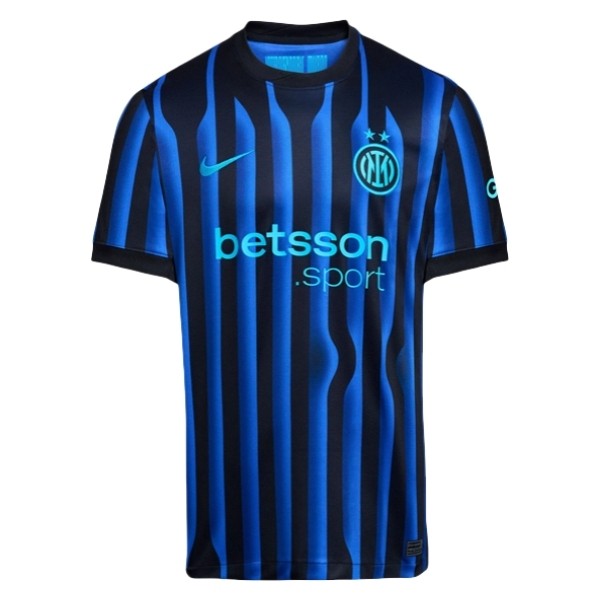 Billig Inter Milan Herr Hemmatröja 2025/26 Kortärmad Fotbollströja