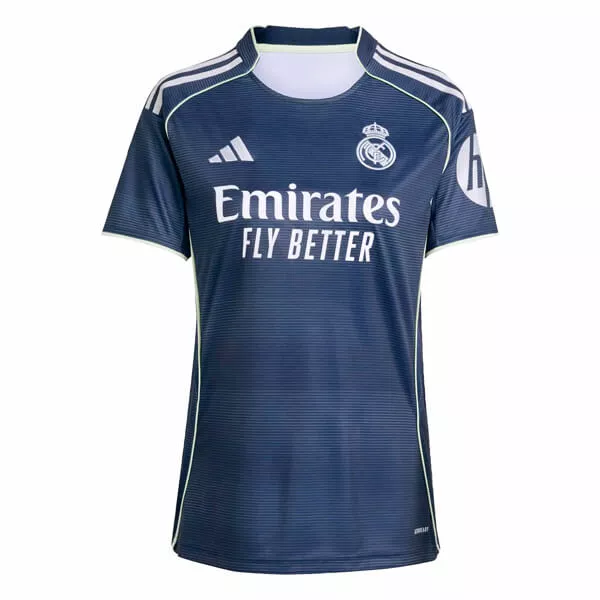 Billig Real Madrid Dam Bortatröja 2025/26 – Kortärmad Fotbollströja