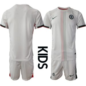 Chelsea FC Bortaställ Barn 2025/26 – Kortärmad Fotbollströja + Shorts