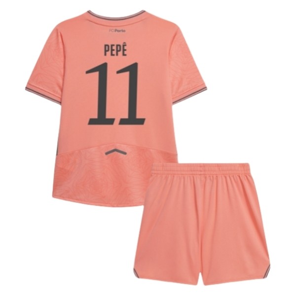 FC Porto Barn Bortatröja 2025/26 Pepê #11 Fotbollsställ med Shorts 1 FC Porto Barn Bortatröja 2025/26 Pepê #11 Fotbollsställ med Shorts