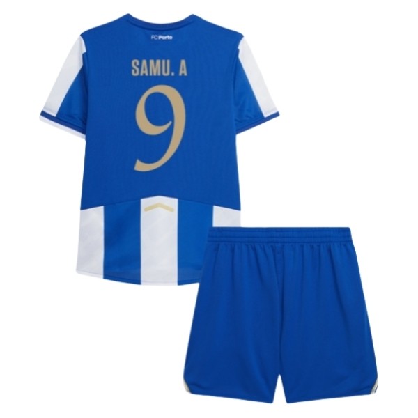 FC Porto Barn Hemmatröja 2025/26 Samu Omorodion #9 Fotbollsställ med Shorts