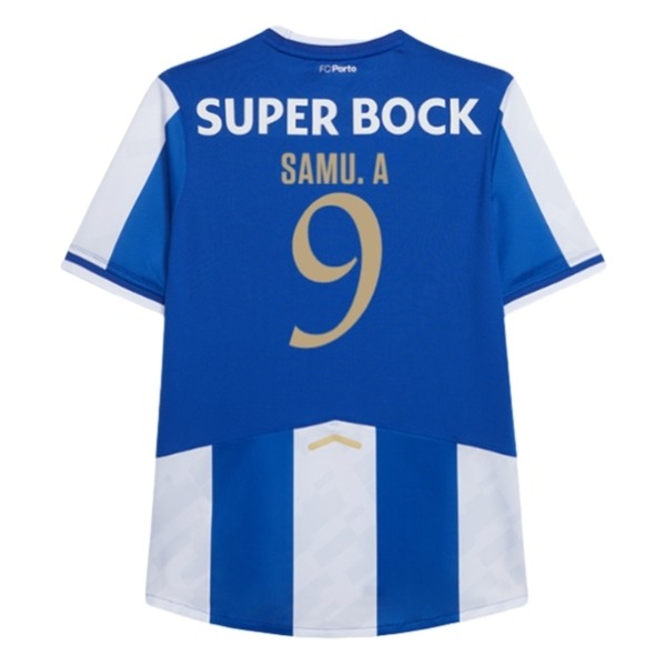 FC Porto Herr Hemmatröja 2025/26 Samu Omorodion #9 Kortärmad Billig Fotbollströja 1 FC Porto Herr Hemmatröja 2025/26 Samu Omorodion #9 Kortärmad Billig Fotbollströja