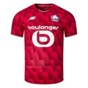LOSC Lille Herr Hemmatröja 2025/26 Kortärmad Billig Fotbollströja