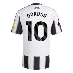 Newcastle United Herr Hemmatröja 2025/26 Anthony Gordon #10 Kortärmad Billig Fotbollströja