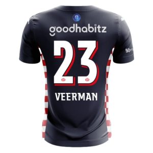 PSV Eindhoven Herr Bortatröja 2025/26 Joey Veerman #23 Kortärmad Billig Fotbollströja