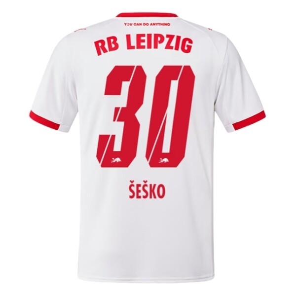 RB Leipzig Herr Hemmatröja 2025/26 Benjamin Šeško #30 Kortärmad Billig Fotbollströja 1 RB Leipzig Herr Hemmatröja 2025/26 Benjamin Šeško #30 Kortärmad Billig Fotbollströja