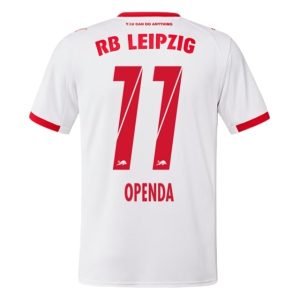 RB Leipzig Herr Hemmatröja 2025/26 Loïs Openda #11 Kortärmad Billig Fotbollströja