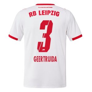 RB Leipzig Herr Hemmatröja 2025/26 Lutsharel Geertruida #3 Kortärmad Billig Fotbollströja