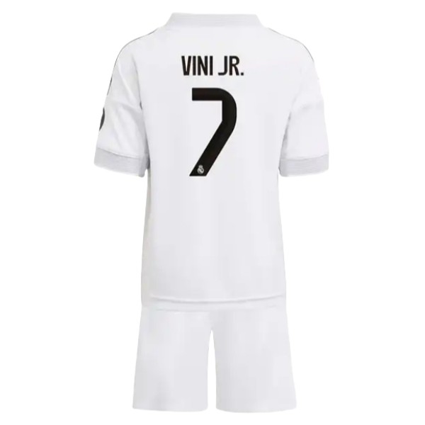 Real Madrid Barn Hemmatröja 2025/26 Vinicius Junior #7 Fotbollsställ med Shorts 1 Real Madrid Barn Hemmatröja 2025/26 Vinicius Junior #7 Fotbollsställ med Shorts