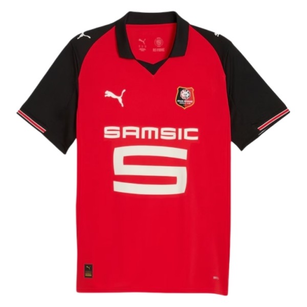 Stade Rennais FC Hemmatröja 2025/26 Kortärmad Billig Fotbollströja 1 Stade Rennais FC Hemmatröja 2025/26 Kortärmad Billig Fotbollströja