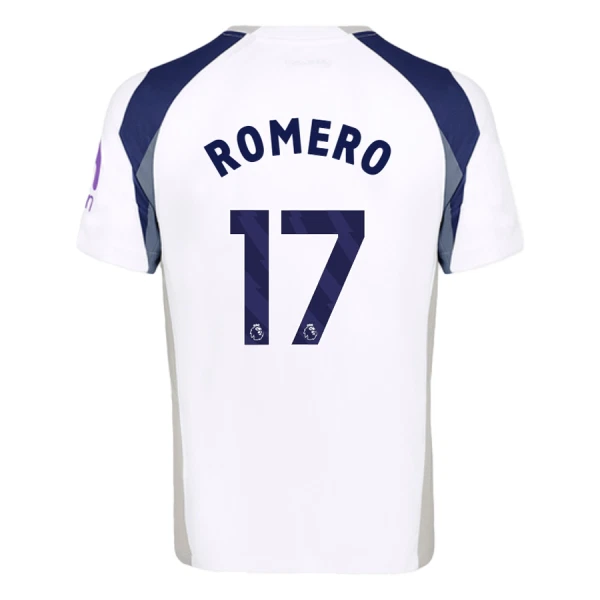 Tottenham Hotspur Herr Hemmatröja 2025/26 Cristian Romero #17 Kortärmad Billig Fotbollströja 1 Tottenham Hotspur Herr Hemmatröja 2025/26 – Cristian Romero 17 – Kortärmad Fotbollströja