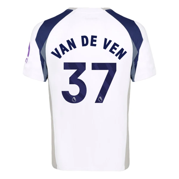 Tottenham Hotspur Herr Hemmatröja 2025/26 Micky van de Ven #37 Kortärmad Billig Fotbollströja 1 Tottenham Hotspur Herr Hemmatröja 2025/26 – Micky van de Ven 37 – Kortärmad Fotbollströja