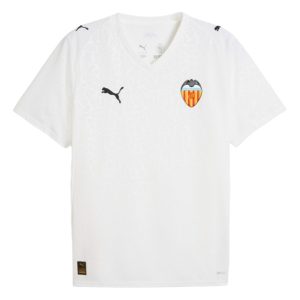 Valencia CF Herr Hemmatröja 2025/26 Kortärmad Billig Fotbollströja