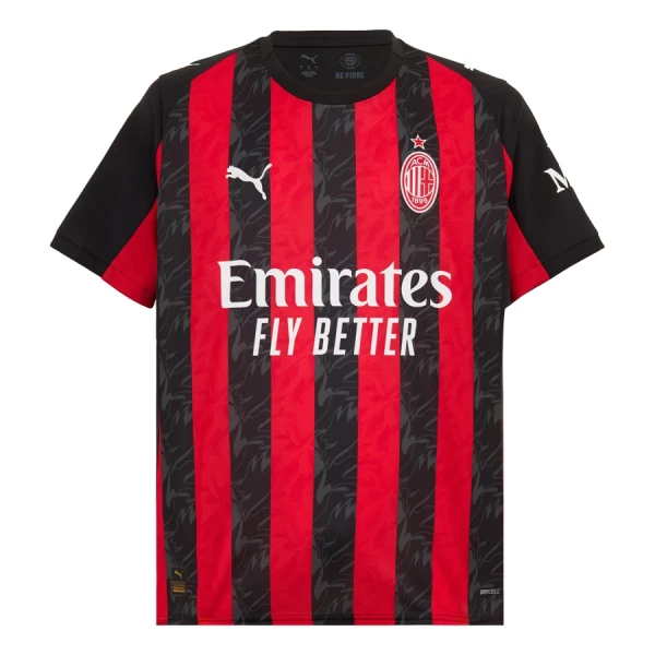 AC Milan Herr Hemmatröja 2025/26 – Rafael Leao 10 – Kortärmad Fotbollströja 2 AC Milan Hemmatröja 2025/26 Kortärmad Fotbollströja