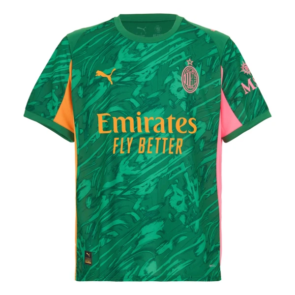 AC Milan Herr Målvakt Tredjetröja 2025/26 Grön Kortärmad Fotbollströja 1 AC Milan Herr Målvakt Tredjetröja 2025/26 Grön Kortärmad Fotbollströja