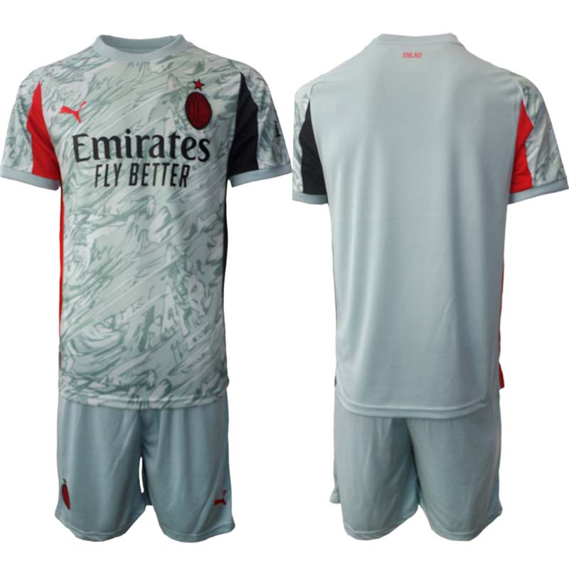 AC Milan Målvaktsställ Hemma Herr 2025/26 – Ljusblå Kortärmad Tröja + Shorts 1 AC Milan Målvaktsställ Hemma Herr 2025/26 – Blå Kortärmad Tröja + Shorts