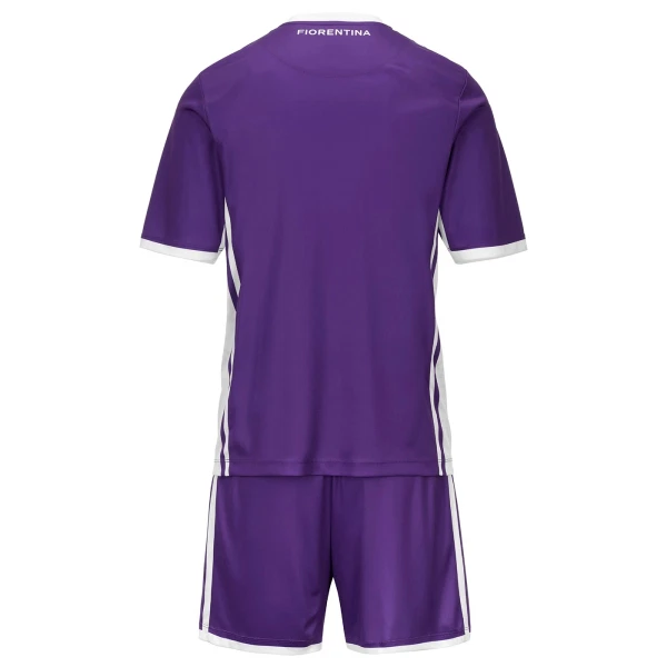 ACF Fiorentina Barn Hemmatröja 2025/26 Kortärmad Fotbollsställ med Shorts 2 ACF Fiorentina Barn Hemmatröja 2025/26 Kortärmad Fotbollsställ med Shorts-1