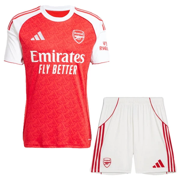 Arsenal Barn Hemmaställ 2025/26 – Kortärmad Fotbollströja + Shorts 1 Arsenal Barn Hemmaställ 2025/26 – Kortärmad Fotbollströja + Shorts