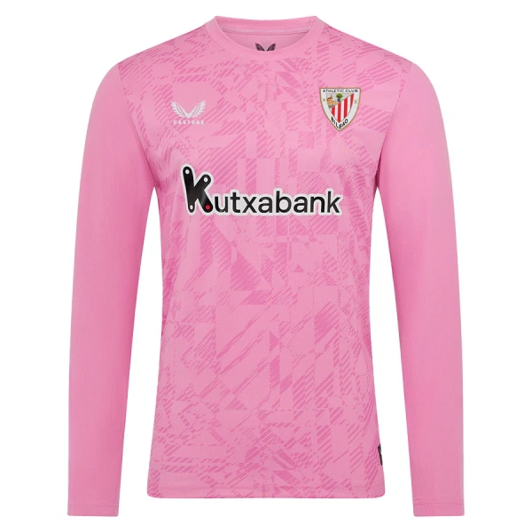 Athletic Bilbao Målvakt Bortatröja Herr 2025/26 Långärmad Rosa 1 Athletic Bilbao Målvakt Bortatröja Herr 2025/26 Långärmad Rosa