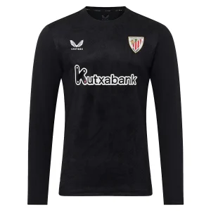 Athletic Bilbao Målvakt Hemmatröja Herr 2025/26 Långärmad Svart