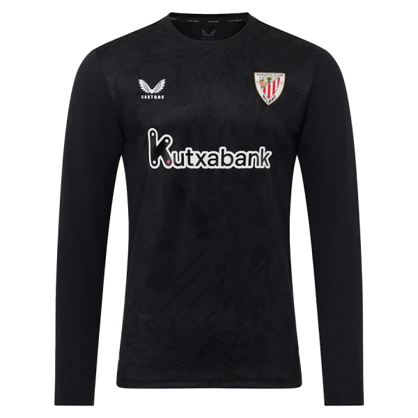 Athletic Bilbao Målvakt Hemmatröja Herr 2025/26 Långärmad Svart 1 Athletic Bilbao Målvakt Hemmatröja Herr 2025/26 Långärmad Svart