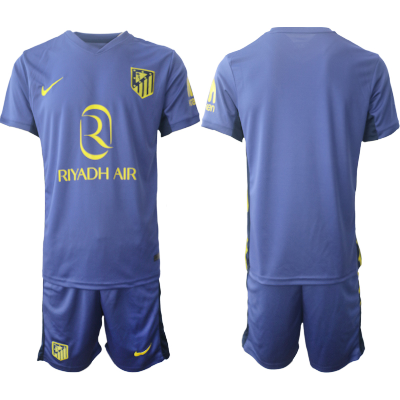 Atlético Madrid Bortaställ Herr 2025/26 – Kortärmad Fotbollströja + Shorts 1 Atlético Madrid Bortaställ Herr 2025/26 – Kortärmad Fotbollströja + Shorts