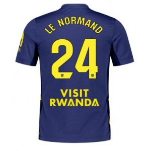 Atlético Madrid Bortatröja 2025/26 Herr Robin Le Normand #24 Kortärmad