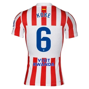 Atlético Madrid Herr Hemmatröja 2025/26 – Koke 6 – Kortärmad Fotbollströja