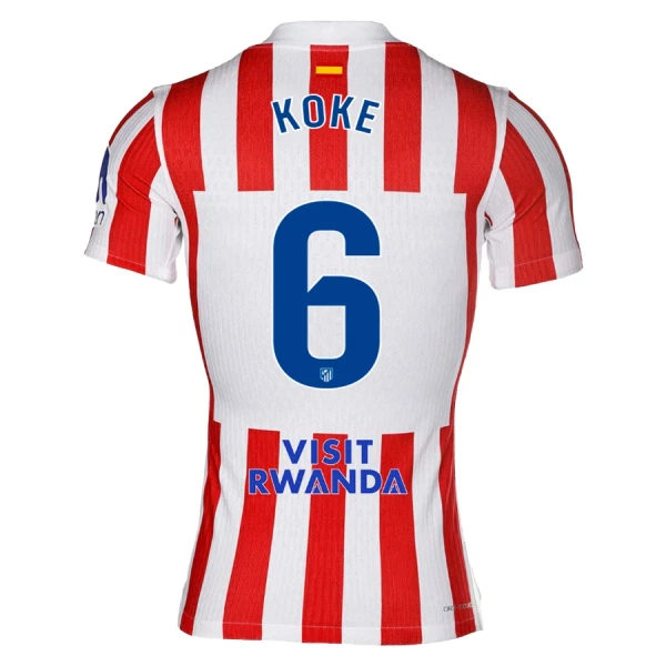 Atlético Madrid Herr Hemmatröja 2025/26 – Koke 6 – Kortärmad Fotbollströja 1 Atlético Madrid Herr Hemmatröja 2025/26 – Koke 6 – Kortärmad Fotbollströja