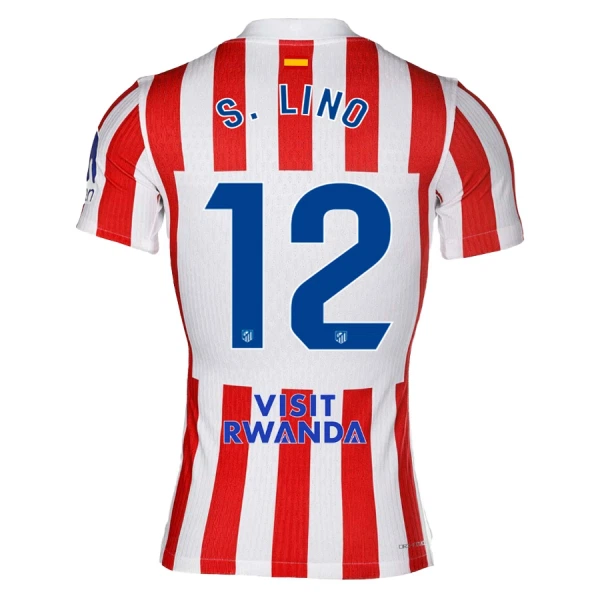 Atlético Madrid Herr Hemmatröja 2025/26 – Samuel Lino 12 – Kortärmad Fotbollströja Atlético Madrid Herr Hemmatröja 2025/26 – Samuel Lino 12 – Kortärmad Fotbollströja