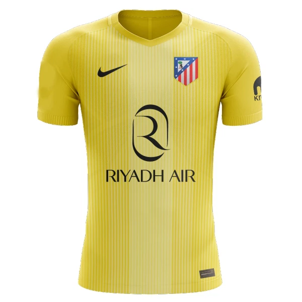 Atlético Madrid Målvaktströja Herr 2025/26 Gul/Vit – Kortärmad Fotbollströja 1 Atlético Madrid Målvaktströja Herr 2025/26 Gul/Vit – Kortärmad Fotbollströja