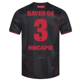 Bayer 04 Leverkusen Herr Hemmatröja 2025/26 – Piero Hincapie 3 – Kortärmad Fotbollströja