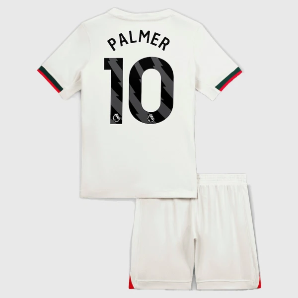 Chelsea Barn Bortatröja 2025/26 Cole Palmer 10 Kortärmad Fotbollsställ med Shorts 1 Chelsea Barn Bortatröja 2025/26 Cole Palmer 10 Kortärmad Fotbollsställ med Shorts
